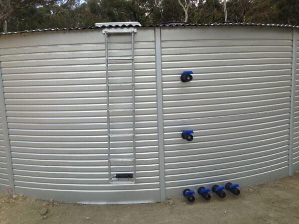 Reserve Fitting on Tanks - Specialised Tank Services Ballarat