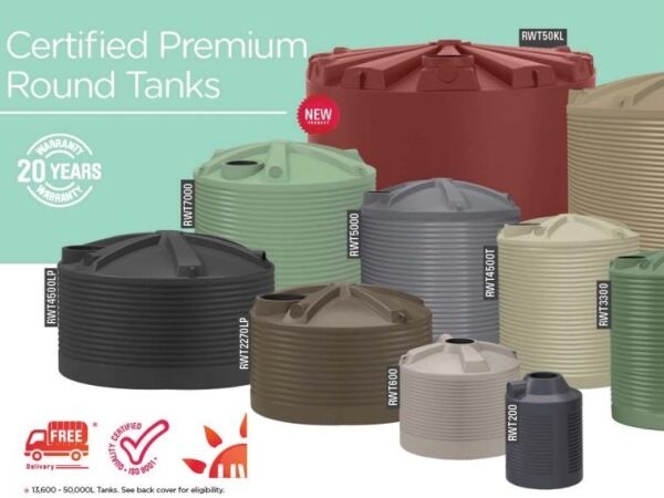 Certified Premium Round Tanks - Specialised Tank Services Ballarat