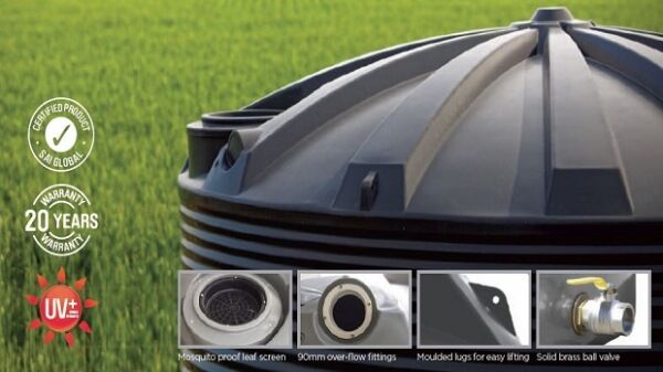Round Poly Water Tanks - Specialised Tank Services Ballarat