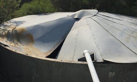 Pioneer Water Tank Installation Inside Of Concrete Tank