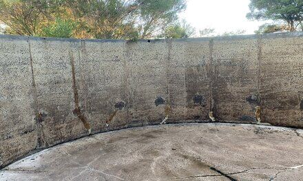 Pioneer Water Tank Installation Inside Of Concrete Tank